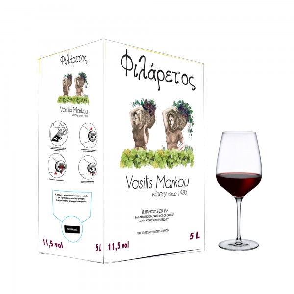 Vasilis Markou Red Dry Wine