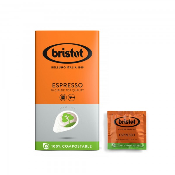 Bristot ταμπλέτες espresso 18Χ7GR