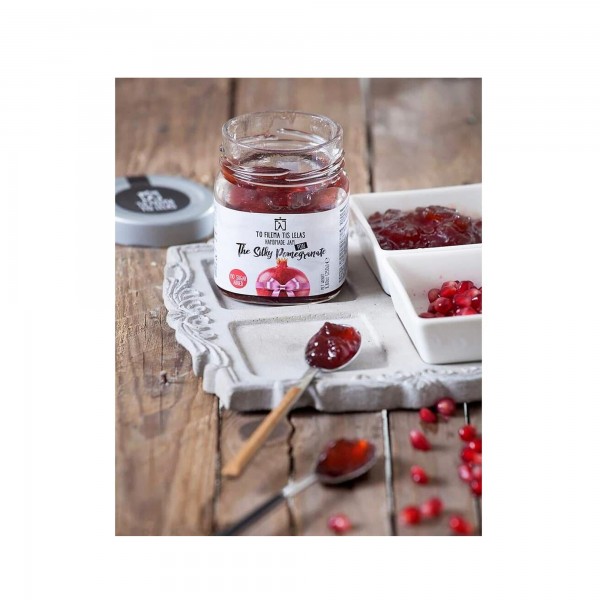 To Filema tis Lelas - Pomegranate jam (no sugar)