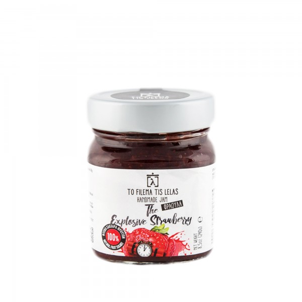 To Filema tis Lelas - Strawberry jam (no sugar)