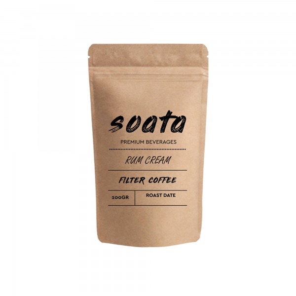 Soata Αρωματικός Καφές Φίλτρου Rum Cream