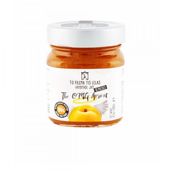 To Filema tis Lelas - Apricot Jam (no sugar)